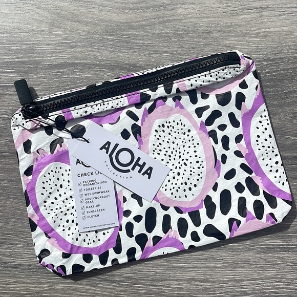 Aloha Collection Small Pouch, Dragon Fruit - Picture 4 of 9